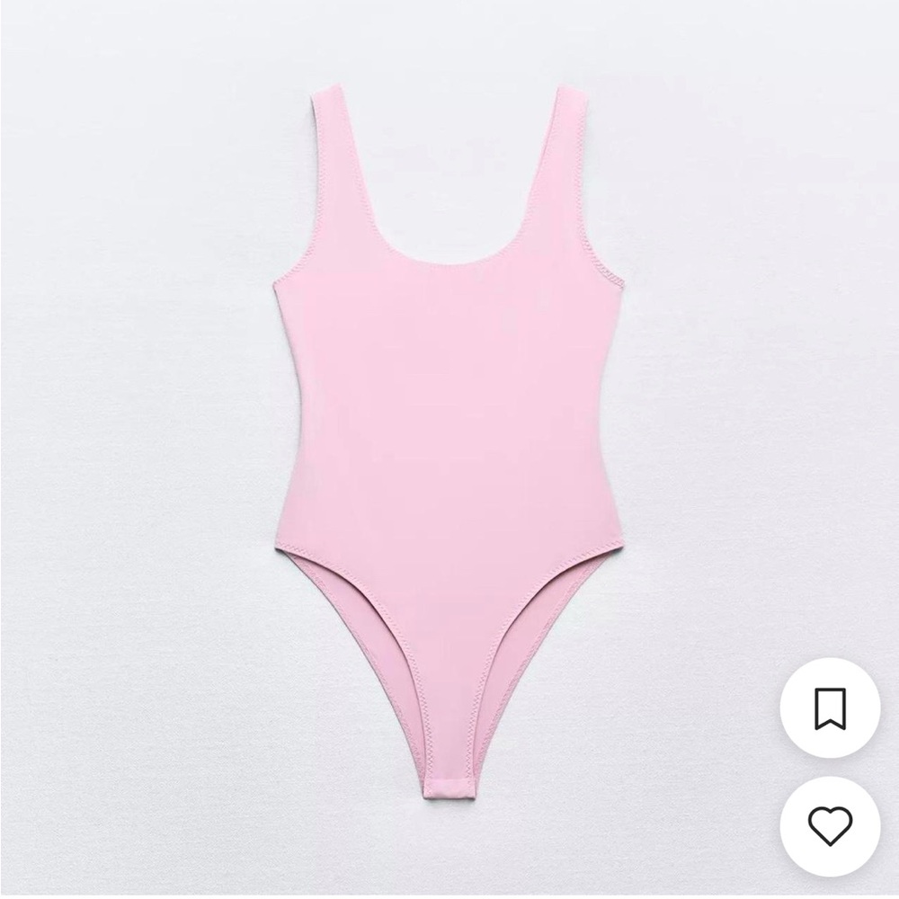 Zara Light Pink Bodysuit